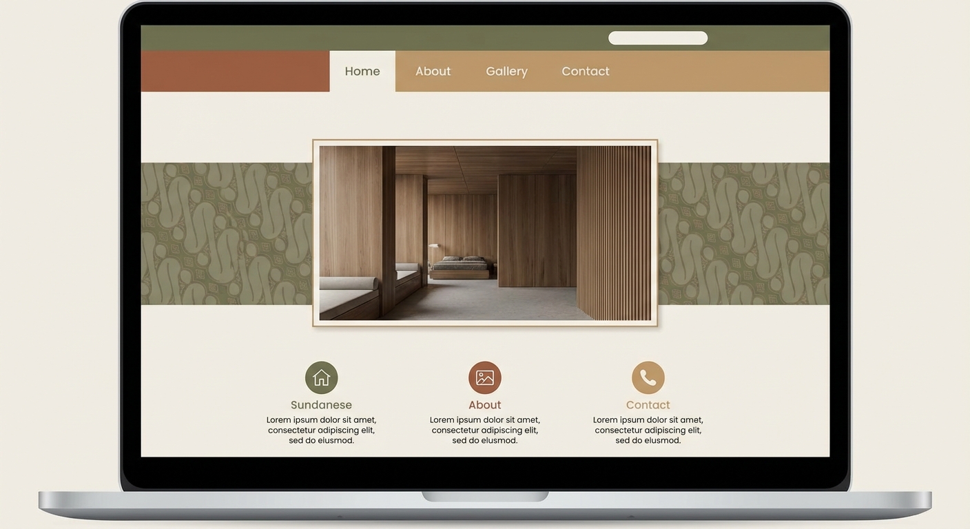 Menggabungkan Estetika Minimalis dengan Budaya Sunda